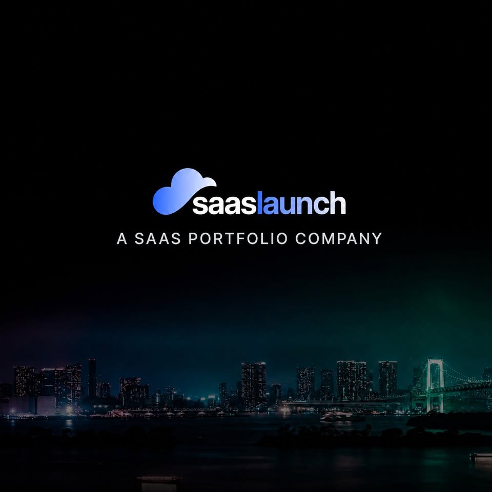 SaaSLaunch Elysium Evolutions portfolio-company cover graphic from the public Facebook portfolio
